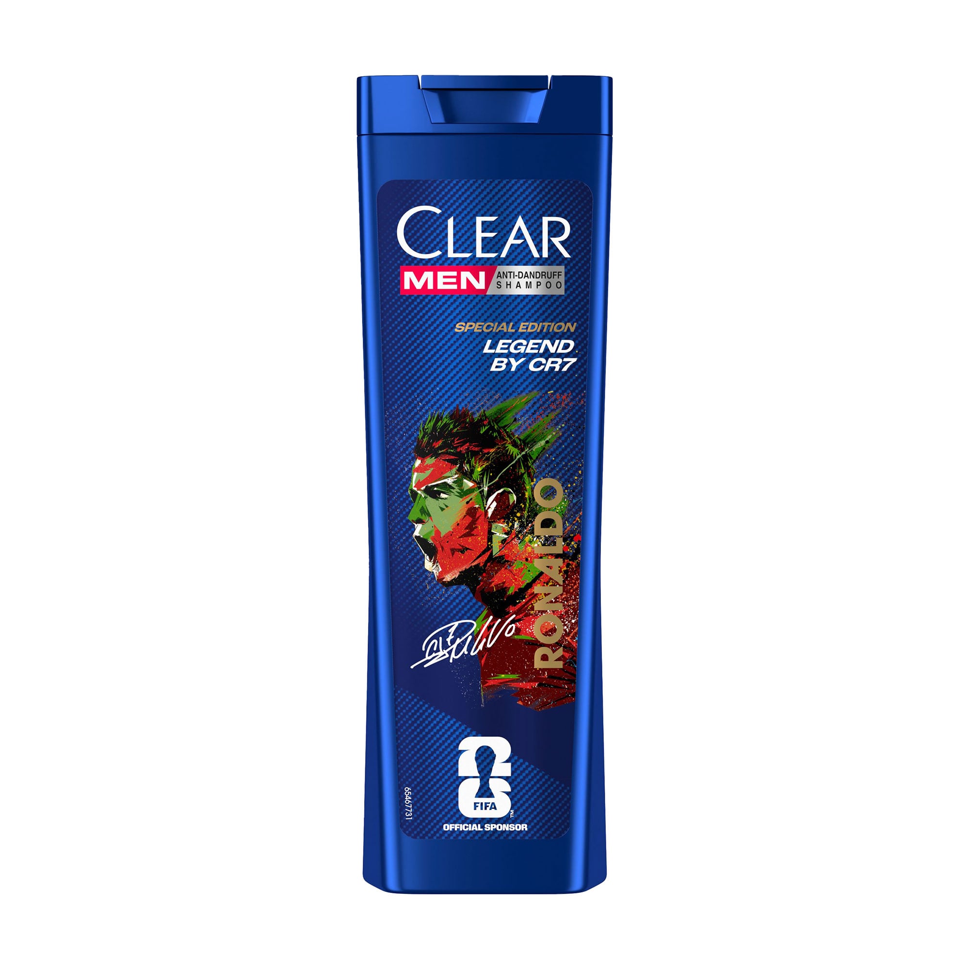 Чоловічий шампунь для волосся Clear Men Anti-Dandruff Shampoo Legend By CR7 проти лупи, 360 мл